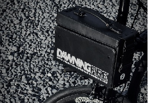 ブロンプトン フロントレザーバッグ – ブラウン