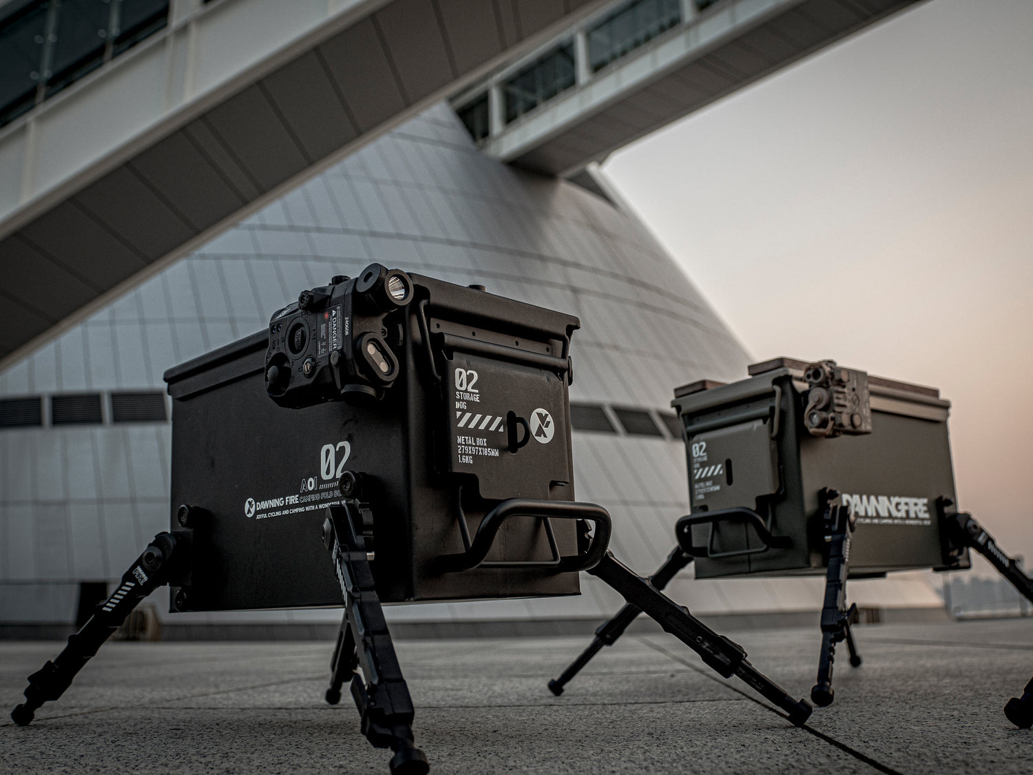 Storage Dog Tactical Camping Box – Gray