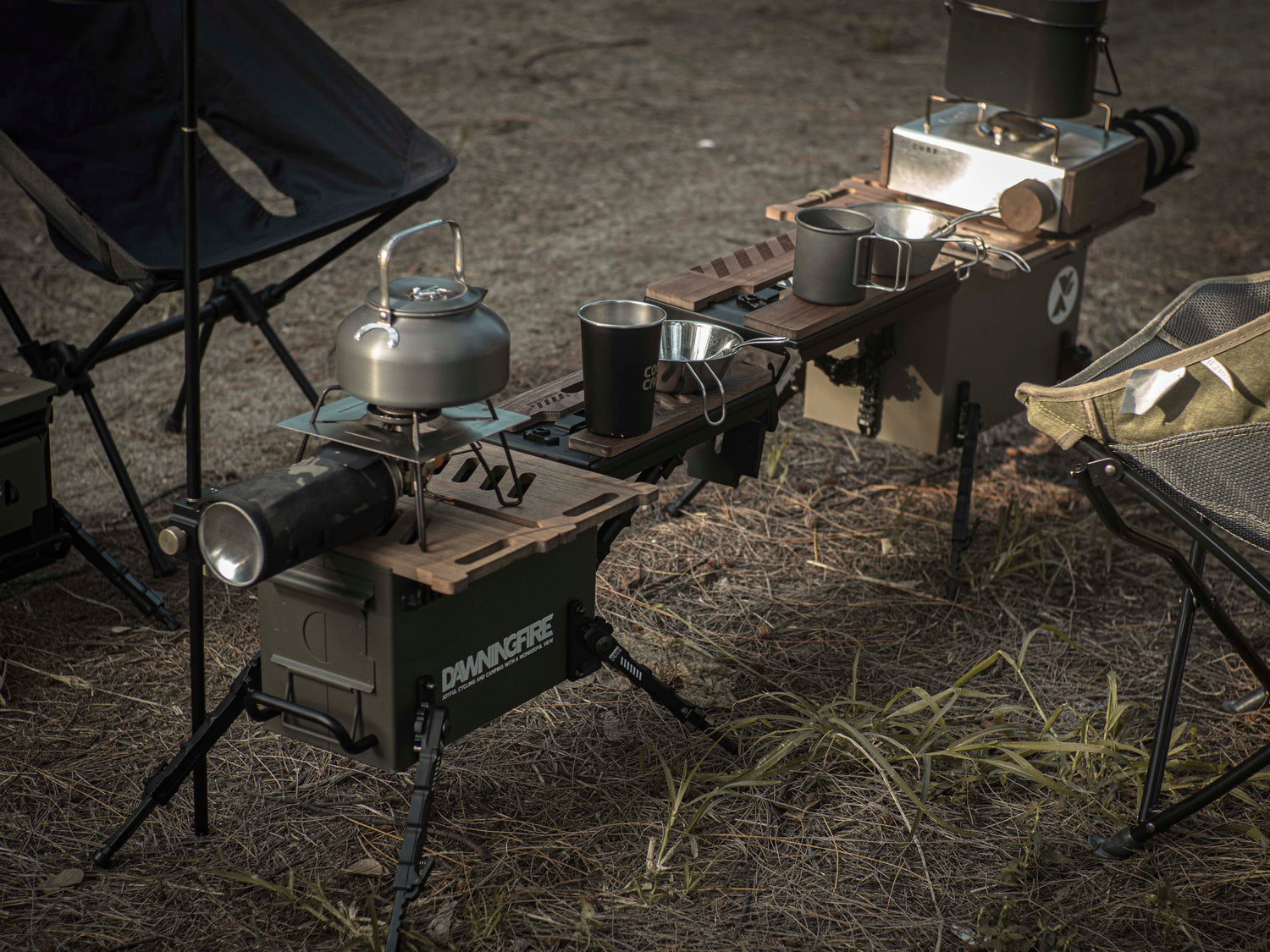 Storage Dog Tactical Camping Box – Army Green