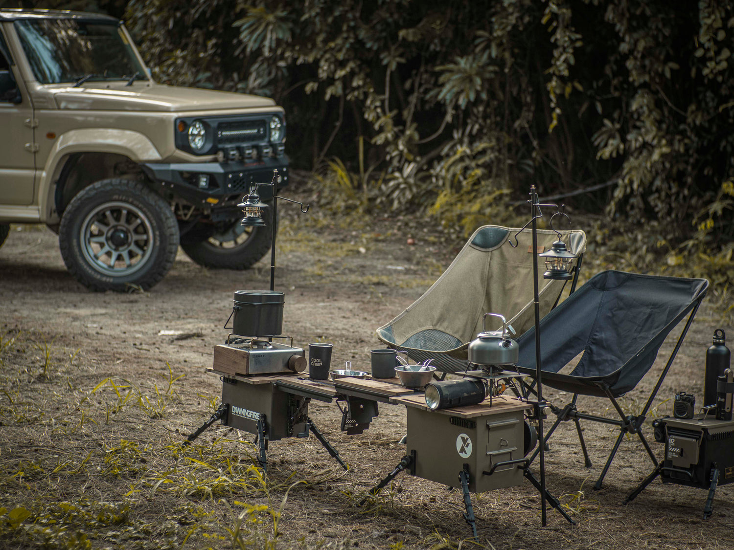 Storage Dog Tactical Camping Box – Gray