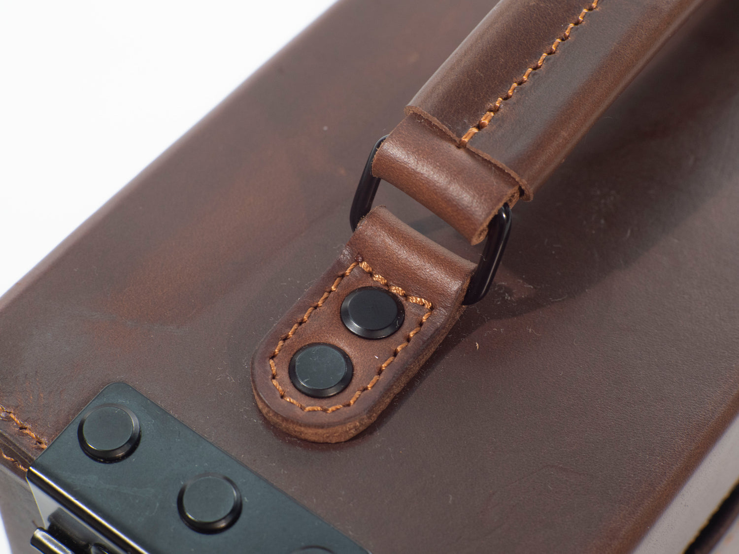 ブロンプトン フロントレザーバッグ – ブラック