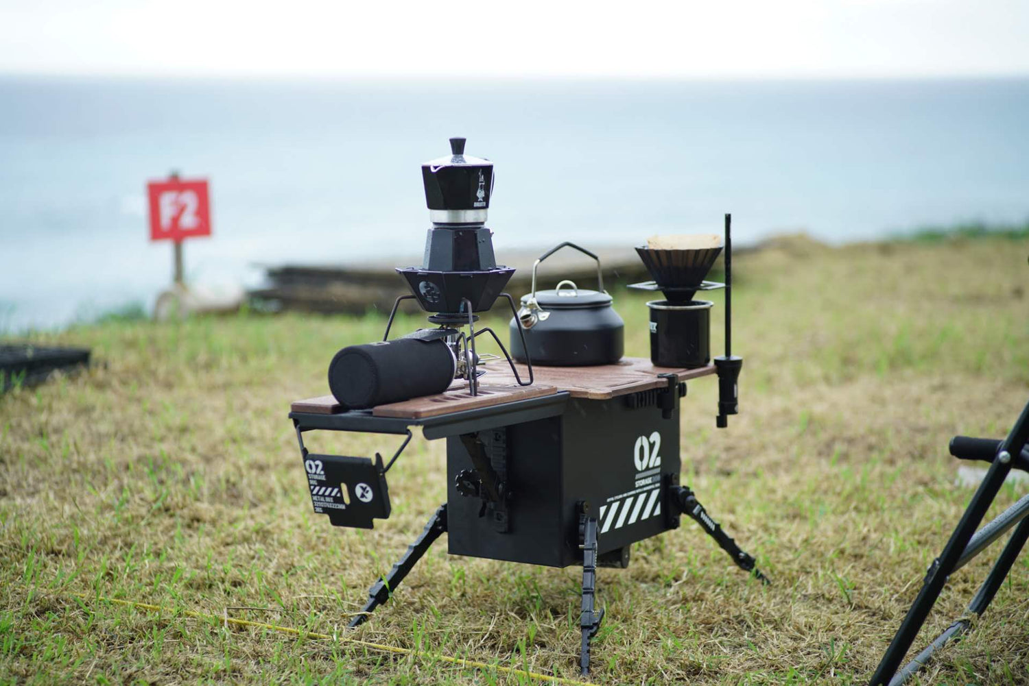 Storage Dog Tactical Camping Box – Black Green