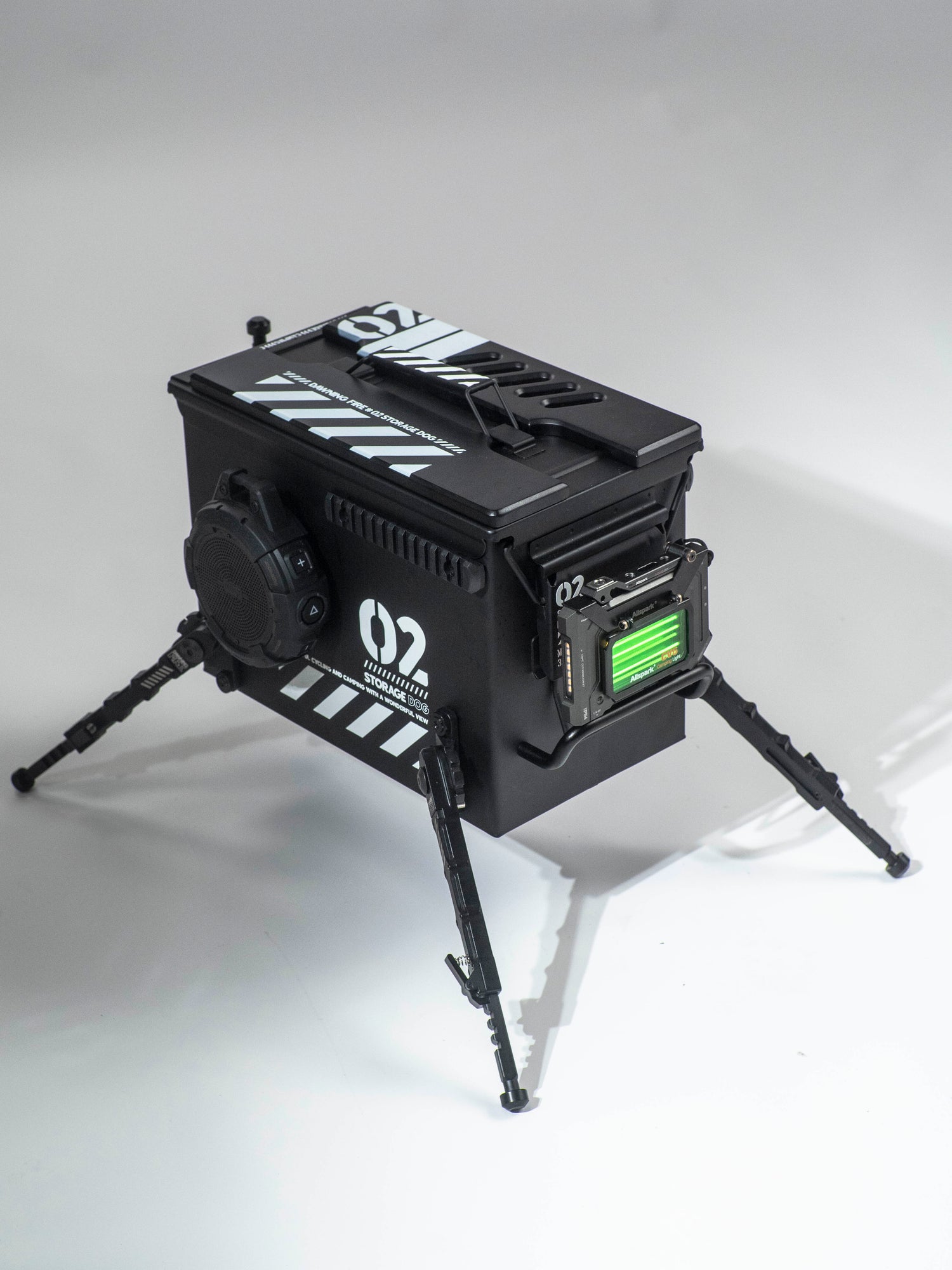 Storage Dog Tactical Camping Box – Black