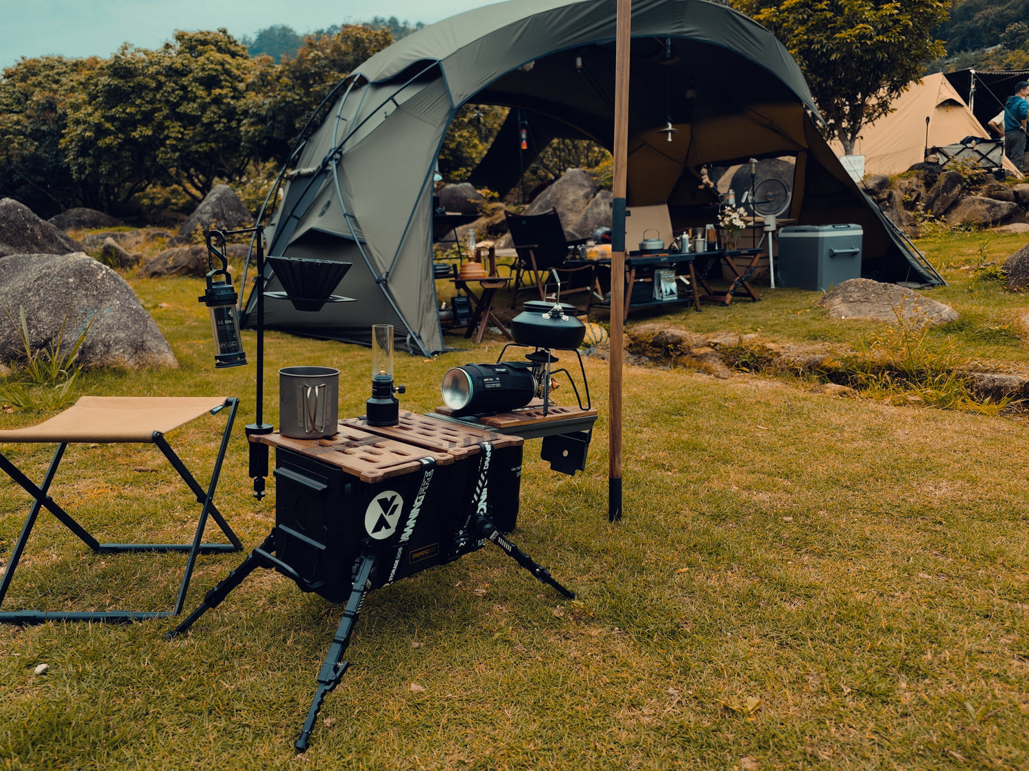 Storage Dog Tactical Camping Box – Gray