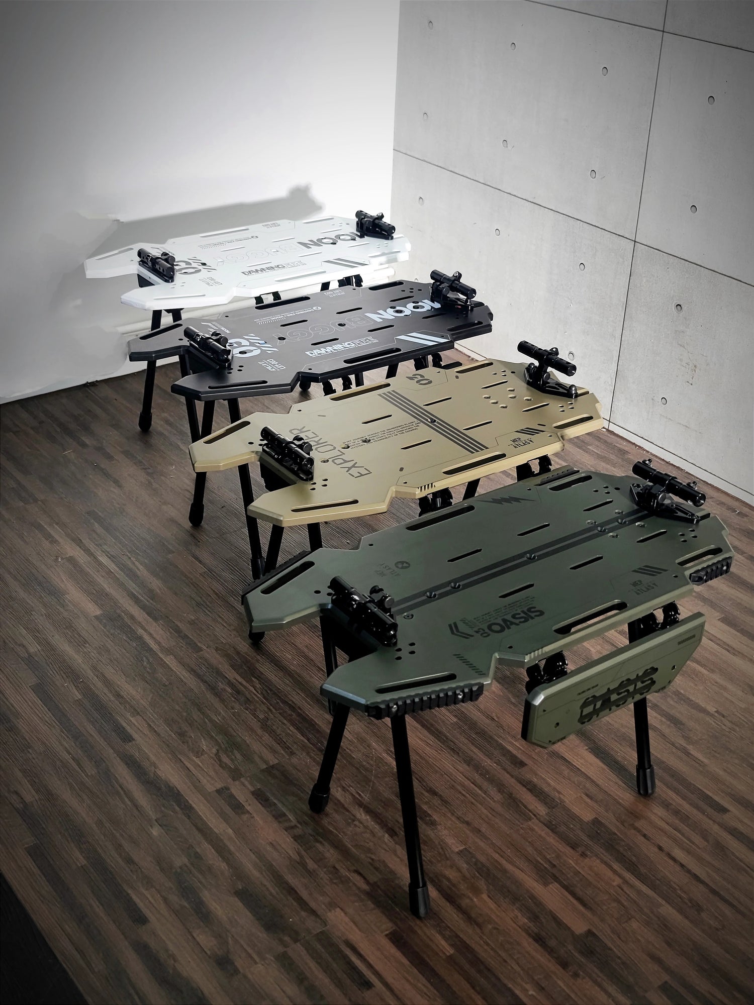 Tactical Camping Table – White