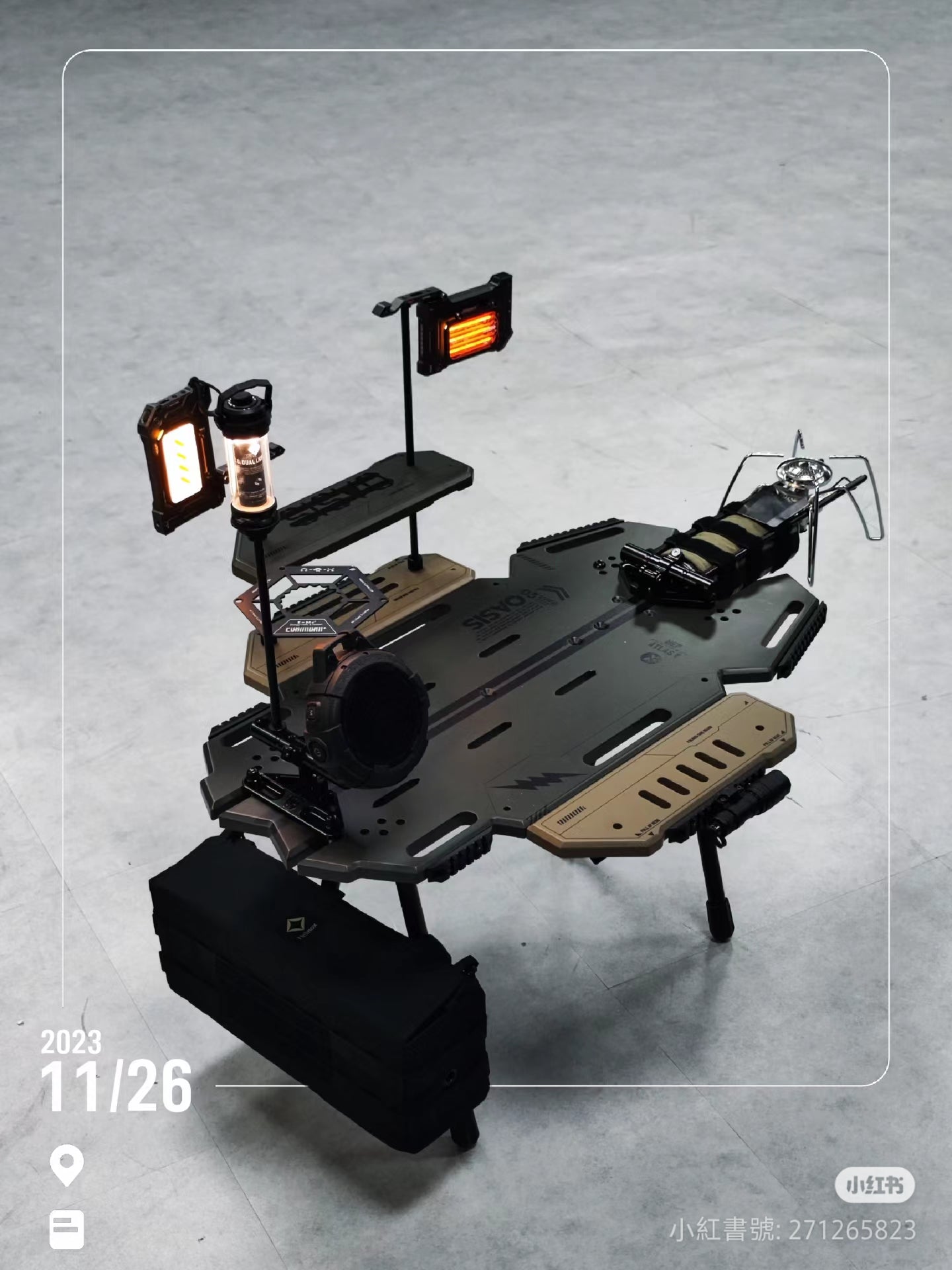 Tactical Camping Table – Army Green