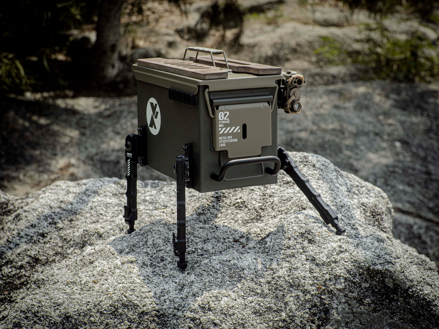 Storage Dog Tactical Camping Box – Army Green