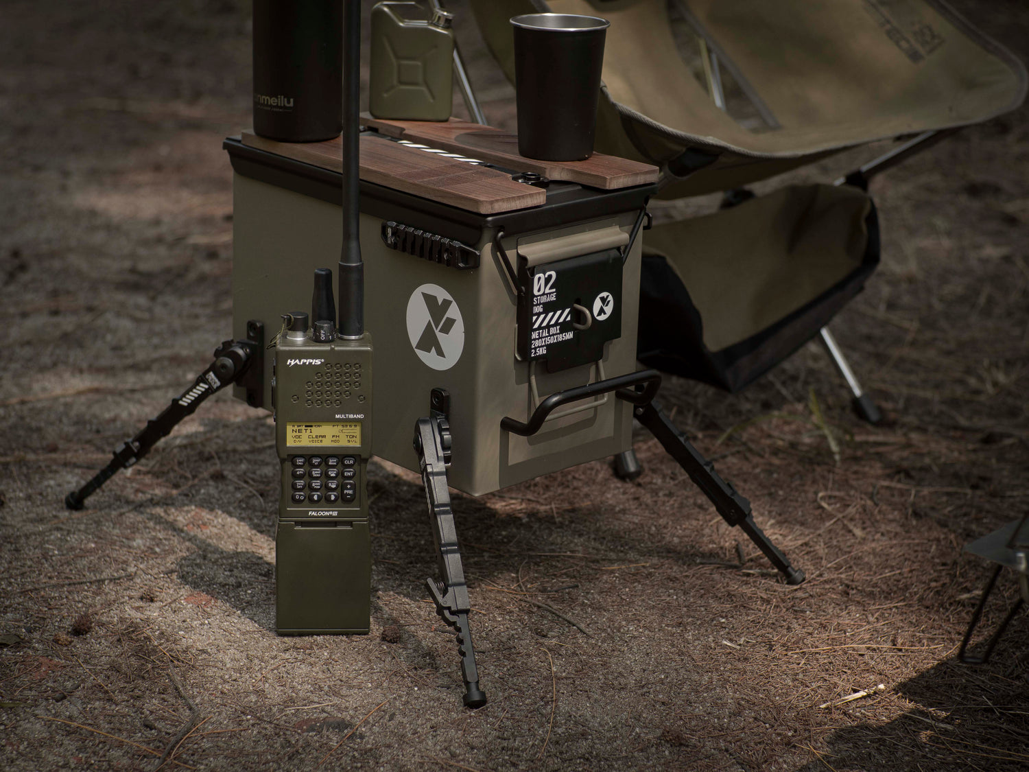 Storage Dog Tactical Camping Box – Khaki