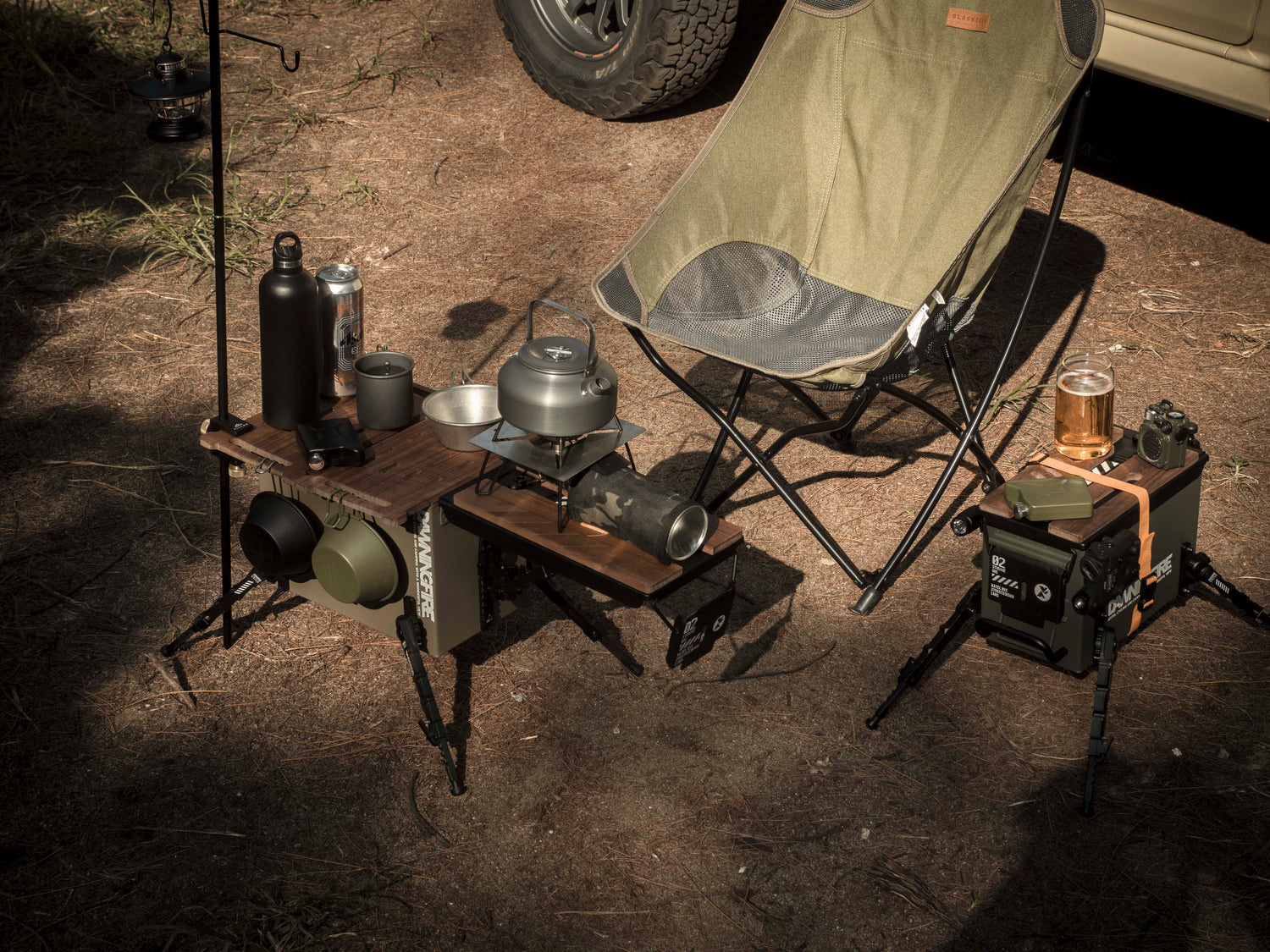 Storage Dog Tactical Camping Box – Army Green